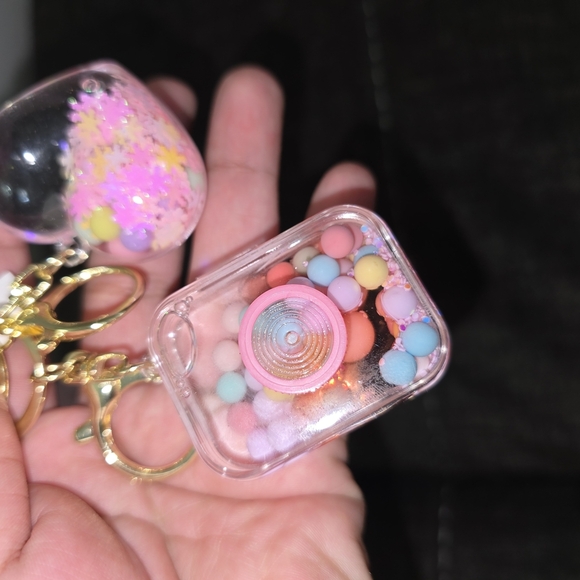 Pink Heart and Candy Keychain Set - Picture 4 of 5